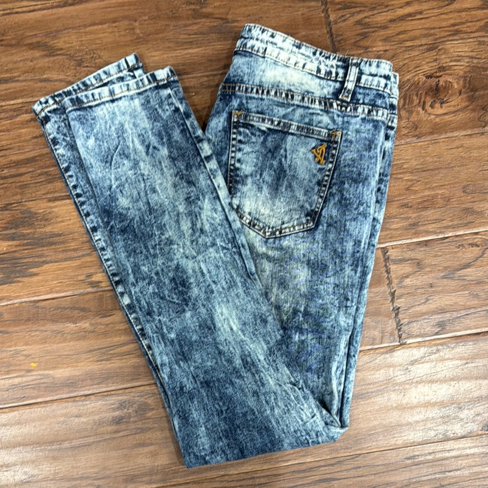 Juniors VIP brand Distressed Blue Jeans